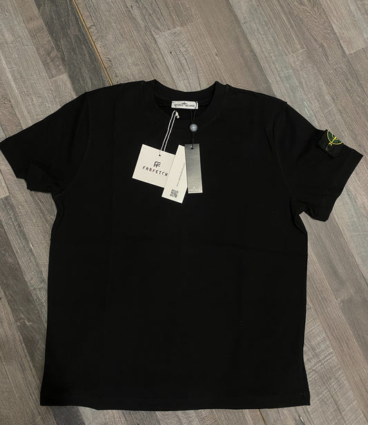 Stone island T-shirt Μαύρο
