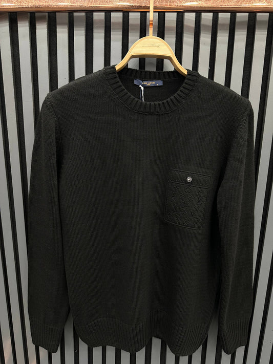 Louis Vuitton πλεκτό Μαύρο